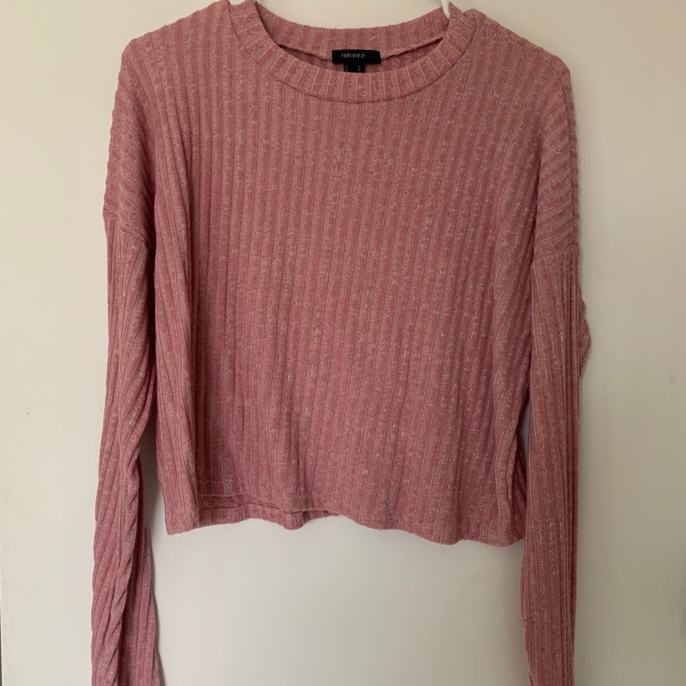 Salmon sweater